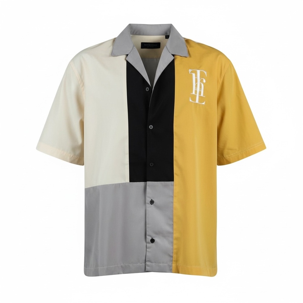 Brand new THRT Colorblock Short Sleeve Shirt